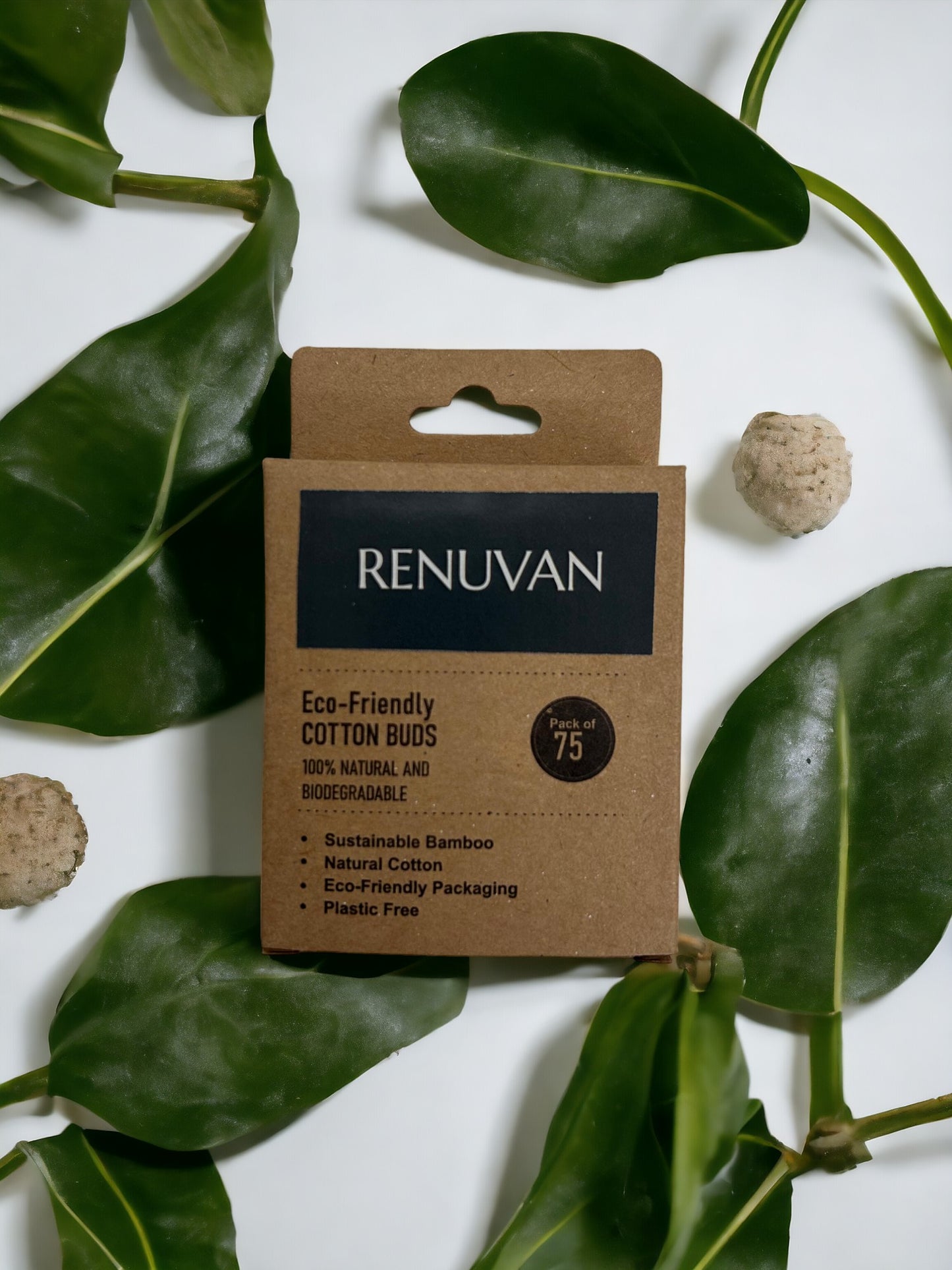 Renuvan Bamboo Ear Buds Pack Of 75