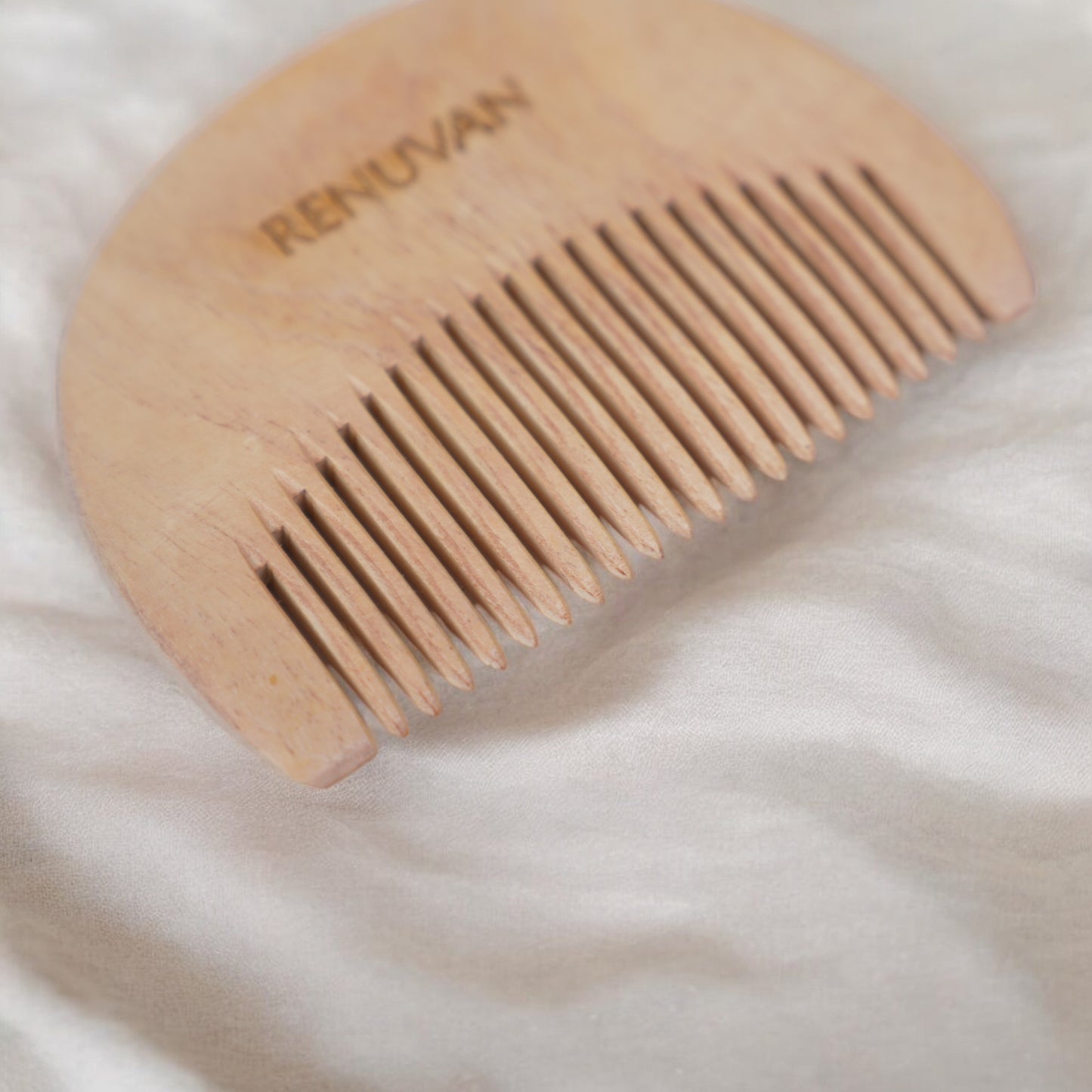 Renuvan Sustainable Wooden Beard Comb